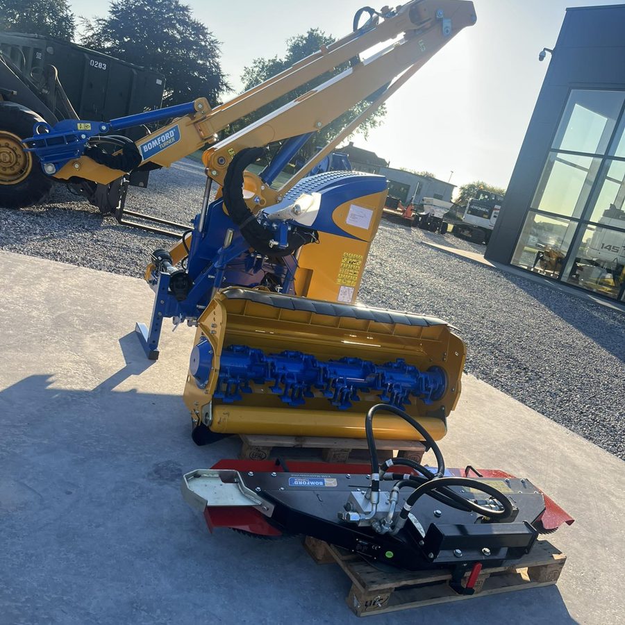Bomford Turner maskine leveret i Danmark