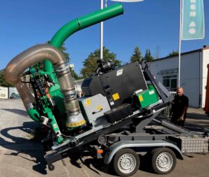 Løvoverlæsseblæser S 601 Hatz billede 3